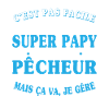 Super Papy et Pêcheur Cadeau
