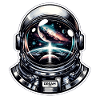 Dream Big - Astronaut Illustration