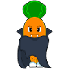 Carrot Halloween Vampire