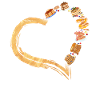 Pancake Lover Kids Heart