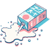 Spilled Milk Art