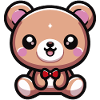 Cute Kawaii Teddy Bear 2