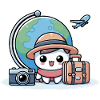 Cute Kawaii Little Explorer