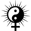 Venus symbol Ying Yang