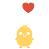 Humour bébé poussin