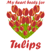 Tulips Flowers Heart Garden Tulip