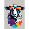 Sheep with sunglasses