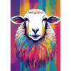 Buntes Schaf