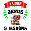 J'aime Jésus et les lasagnes