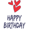 HAPPY BIRTHDAY. JOYEUX ANNIVERSAIRE. ANNIVERSAIRE.