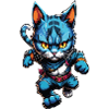 Cartoon cat