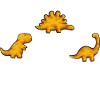 Dino Nuggets Dinosaurier Chicken Nuggets