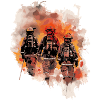 Fire Brigade Firefighter Team