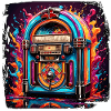 Jukebox / Musical Automaton / Retro / 50s