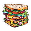 Sandwich / Sandwich / Food / Groceries