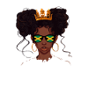 Jamaican girl Flag Jamaica