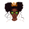 Jamaican girl Flag Jamaica