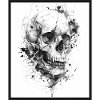 Skull skull abstract art