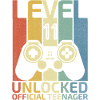 Level 11 Unlocked official teenager
