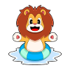 Lion Swimming Lifebuoy