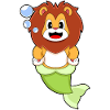 Lion Mermaid