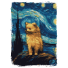 Pomeranian Starry Night
