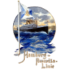 Steamship of the Hamburg-America Line