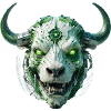 cyber bull scull
