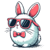 Cool easter bunny