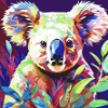 Koala, koala ours, illustration