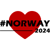 Norvège 2024 Coeur Amour