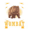 Wombat petting Australia marsupial