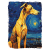 Galgo Espanol Starry Night