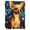 Chihuahua Nuit étoilée