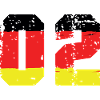 2 Numéro Allemagne Jersey