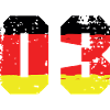 3 Number Germany Jersey