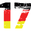 17 Number Germany Jersey