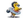 Cheval ballerine