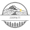 Minimalistisches Zermatt-Logo
