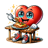 Lasagna Heart Italy Food Cooking