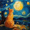 Chat, Motif De Chat
