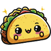 Cute Kawaii Chibi Tacos 1