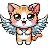 Cute Cat Angel Comic