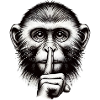 Silent Monkey - Logo