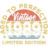 Millésime 1989 Rétro Badge