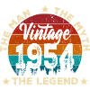 Millésime 1954 Légende Logo