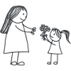 Mère et fille