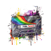 Pride Tunes Retro Cassette Design