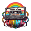 Pride Tunes Rainbow Cassette Design