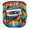 Pride Tunes Cassette arc-en-ciel rétro